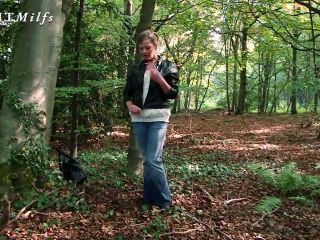 BritMilfs MILF in the Woods - Finger Fucking-0