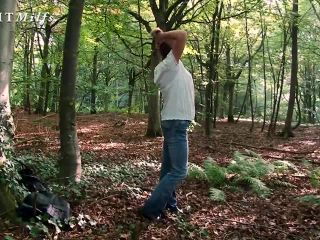 BritMilfs MILF in the Woods - Finger Fucking-1