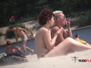 Amazing teen naturist hops on the back of a jet ski  5-5