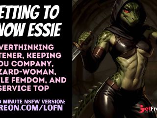 [GetFreeDays.com] F4A Getting to Know Essie - PATREON PREVIEW YUAN-TI MONSTER GIRL DND SCALIE FDOM RP Adult Clip April 2023-5