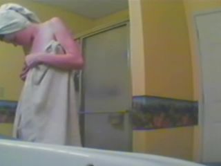 Nice body teen in the shower. hidden cam-3