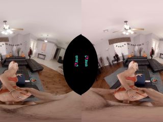 Brittany Andrews (I Love Candy On Halloween! / 31.10.2019) [Oculus Rift, Vive, GO, Samsung Gear VR] (MP4 / UltraHD 2K) VRHush | reverse cowgirl | pornstar blonde tits gif-2