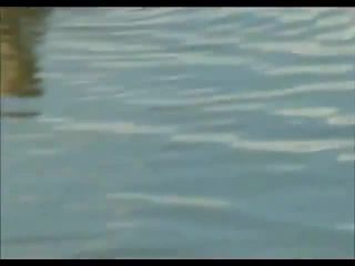 Teen girl spied as she swims in a lake  640 Skinny-5