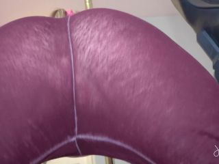 Jessie Wolfe TEASE see through sweatpants - Femdom-0