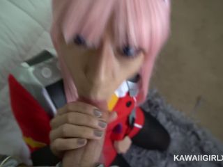 Zero two 02 Cosplay – Anal Fucking and Shooting a Load in her Mouth Kawaii Girl hls 1080p - Anal-1