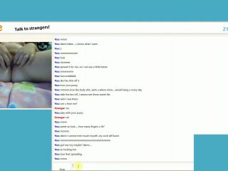 Omegle - Chubby Teen Shows all-5