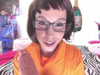 online adult video 31 Sofi Mora – Hairy Velma Teasing Scooby and Friend, money fetish on cosplay -1