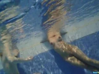 Naked teens in the pool-2