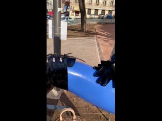 Walking in latex clothes in Prague[watch FreeFans.tv - best OnlyFans leaks]-6