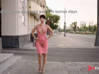 [GetFreeDays.com] I cut my dress and went for a walk around the city Sex Leak July 2023-1