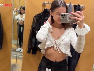 [GetFreeDays.com] See-through Try On Haul TransparentSee-through Lingerie  Very revealing Try On Haul at the Mall Sex Film October 2022-5