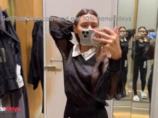 [GetFreeDays.com] See-through Try On Haul TransparentSee-through Lingerie  Very revealing Try On Haul at the Mall Sex Film October 2022-7