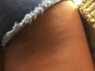 Secretly recording a thick curly haired teen Teen!-1