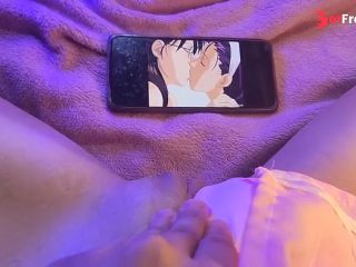 [GetFreeDays.com] POV - Garota kawaii se Masturba assistindo HENTAi lsbico at esguichar na CALCINHA  Adult Leak April 2023-4