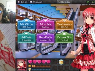 Gamer Girl Plays Huniepop And Uses A Vibrator While Playing-0