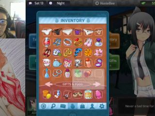 Gamer Girl Plays Huniepop And Uses A Vibrator While Playing-1