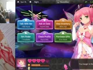 Gamer Girl Plays Huniepop And Uses A Vibrator While Playing-3