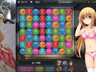 Gamer Girl Plays Huniepop And Uses A Vibrator While Playing-6