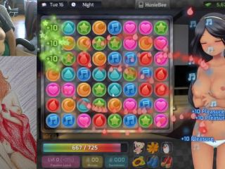 Gamer Girl Plays Huniepop And Uses A Vibrator While Playing-9