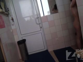 Nice nude girls in the shower room. Hidden cam-0