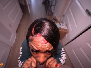 Onlyfans - Ebony Gets Thrashed As Soon As She Walks In FULL VIDEO ON OF URMAJESTY1728 Majesty Nasty - Oral-1