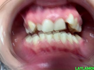 Take a Peek at Lunas Teeth femdom LaylasFuckingClips-2