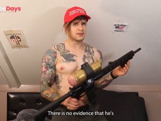 [GetFreeDays.com] MAGA PATRIOT fucks AR15 using LIBERAL TEARS as lube Satire Adult Video April 2023-2