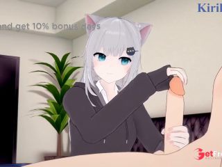 [GetFreeDays.com] Nachoneko Amashiro Natsuki and I have intense sex in the bedroom. - VTuber Hentai Adult Video December 2022-1