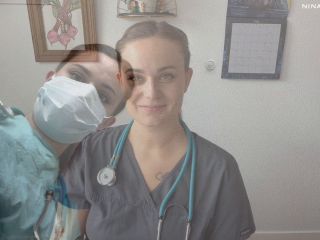 Nina Crowne - Heart Transplant and Gloved Handjob - Medical goddess-1