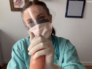 Nina Crowne - Heart Transplant and Gloved Handjob - Medical goddess-7