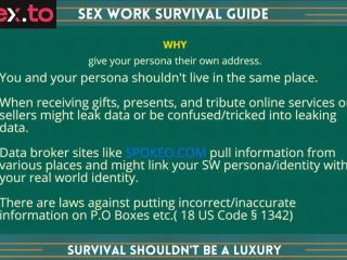 [GetFreeDays.com] 2021 Sex Work Survival Guide Conference - How to establish and maintain accounts online with privacy Adult Stream March 2023-1