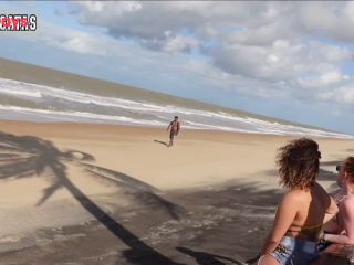 [GetFreeDays.com] TWO HOT WOMEN ARE HAVING IT ON A BEACH WITH A STRANGER Porn Clip January 2023-0