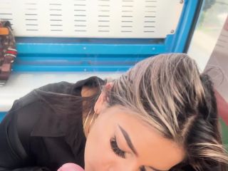 Outdoor Blowjob  Ride To My StepbrotherS Best Friend While Riding The Cable Car In My City 1080p-5