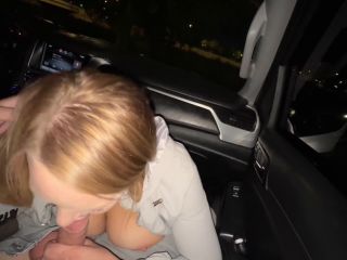 Creampie In My Pussy Then He Shoves His Cock In My Ass Date Night Car Bj, Sex  Dirty Talk 1080p-1