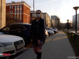 [GetFreeDays.com] Amateur public upskirt no panties street walk with braless boobs and vagina flashing Sex Leak February 2023-3