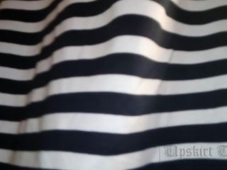 Upskirt-times.com- Ut_3472 The girl in a long striped dress. I managed to make good upskirt footage her...-2