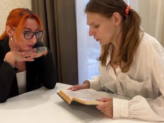 Dominant Female Teachers Humiliate Student Girl - Role Play Lezdom - PetitePrincessFemDom (FullHD 2023) New Porn-0