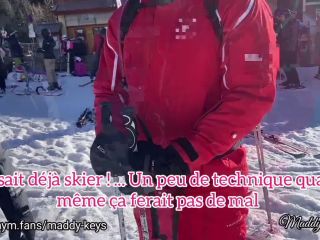 Maddy Keys  2 French Slut Give A Blowjob To Their Snow Ski Teacher  Rea-1