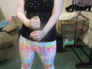 M@nyV1ds - MelanieSweets - JOI w my new neon leggings-5