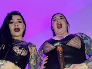 Mistress Karino - Demoness Luna and I will transform you from ugly slave into our sissy POV -  (FullHD 2024) New Porn-7