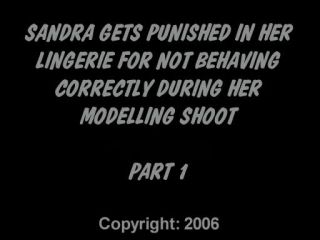 Real-Life-Spankings vidssandra punished in lingerie part1-0