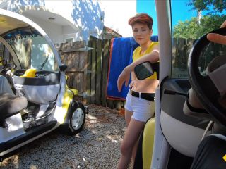 Adalind Gray - Golf Cart Breaks Down And She Needs Some Ultra HD 4K 2160p - Teen-2