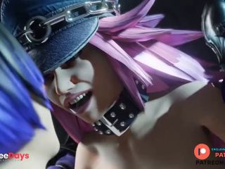 [GetFreeDays.com] TEKKEN X STREAT FIGHTER X FUTANARI PERFECT COLLABORATION  ANIMATED HENTAI 4K 60FPS Adult Video October 2022-4