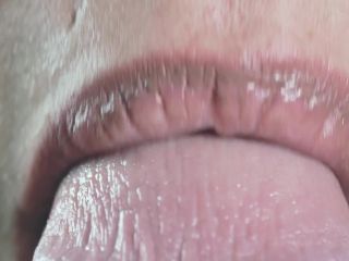 Close Up Sensual Tongue Blowjob 1080p-3