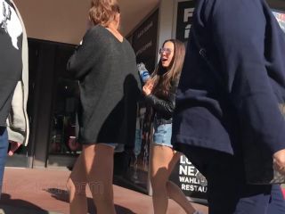 CandidCreeps 829 Booty Shorts Starbucks Candid Creepshot Vide-0