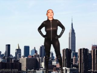 online adult clip 42 Giantess Nyssa Absorbs Power To Grow And Wreak Havoc - giantess special effects - femdom porn butt crush fetish-9