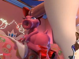 [GetFreeDays.com] Princess Peach Futa slut swallows her own cum Hard Sex - Futa animation - Jazziuu Sex Film June 2023-7