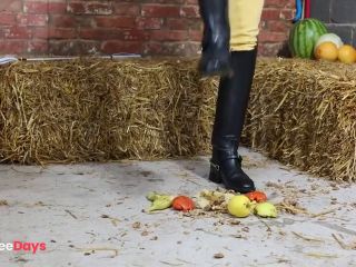 [GetFreeDays.com] Equestrian Louisa crushing fruit wearing boots Sex Video January 2023-5