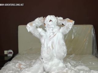 online clip 36 Topless and Foamy – Messy Cleo, femdom boobs on big ass porn -7
