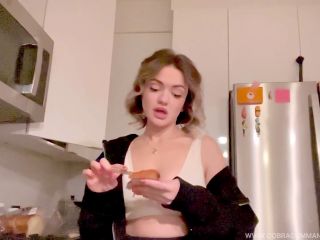 Mean Step Sis Makes Fun Of You While Making A Snack Pov Humiliation Denial Loser Porn Femdom Brat 1080p-2